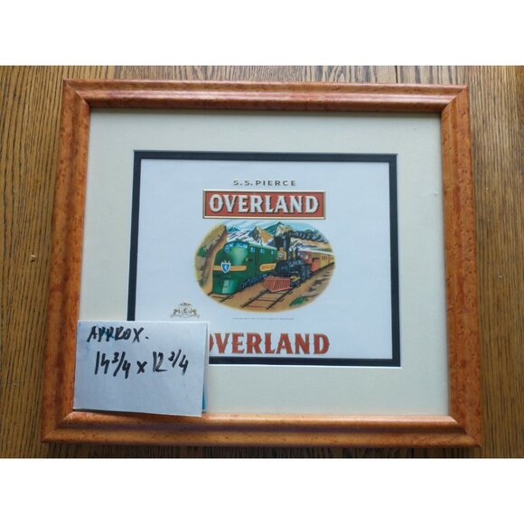 Birds Eye Maple Frames/w train pictures - Picture 5 of 9